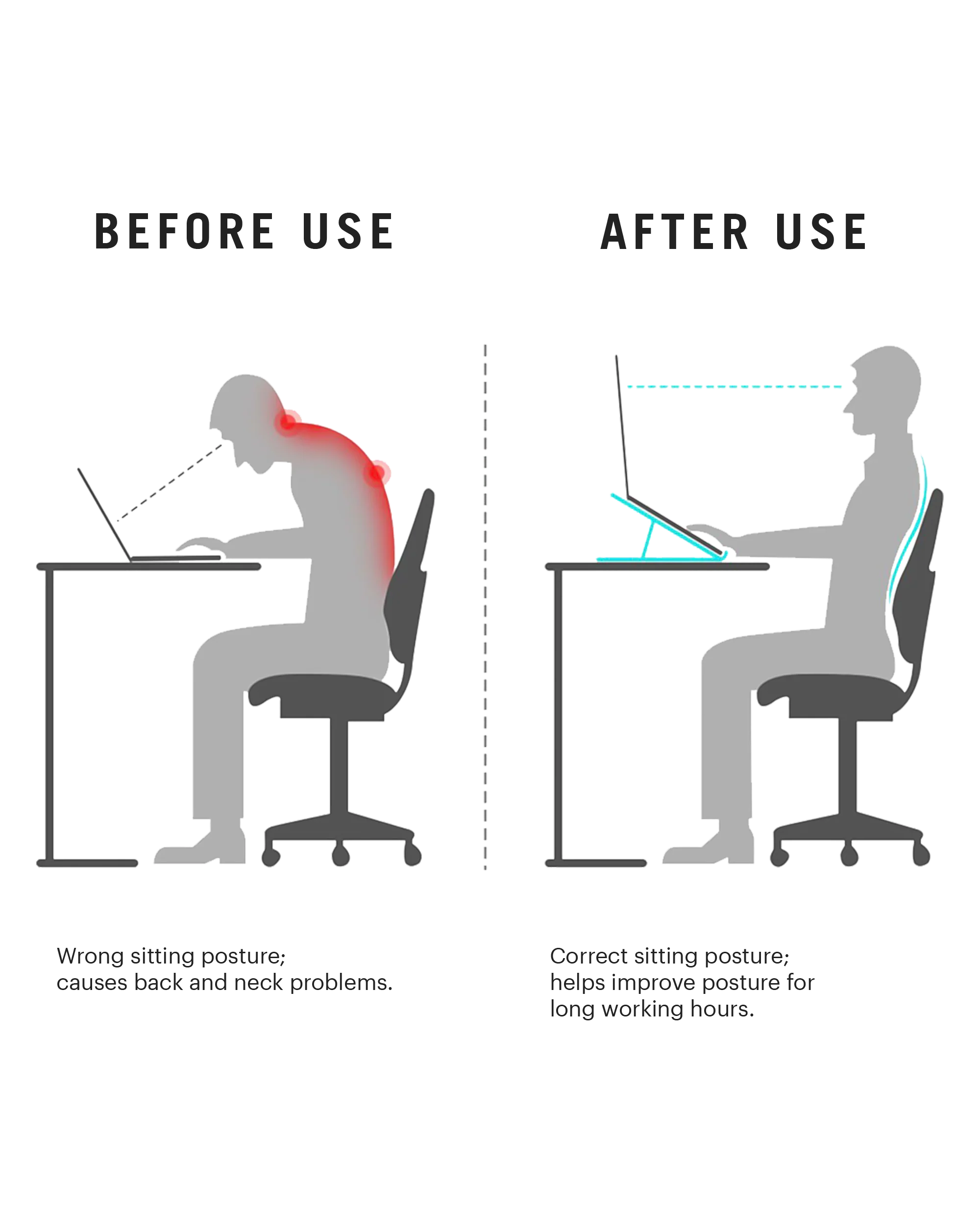 Aros - Adjustable Laptop/Tablet Stand - Image 5