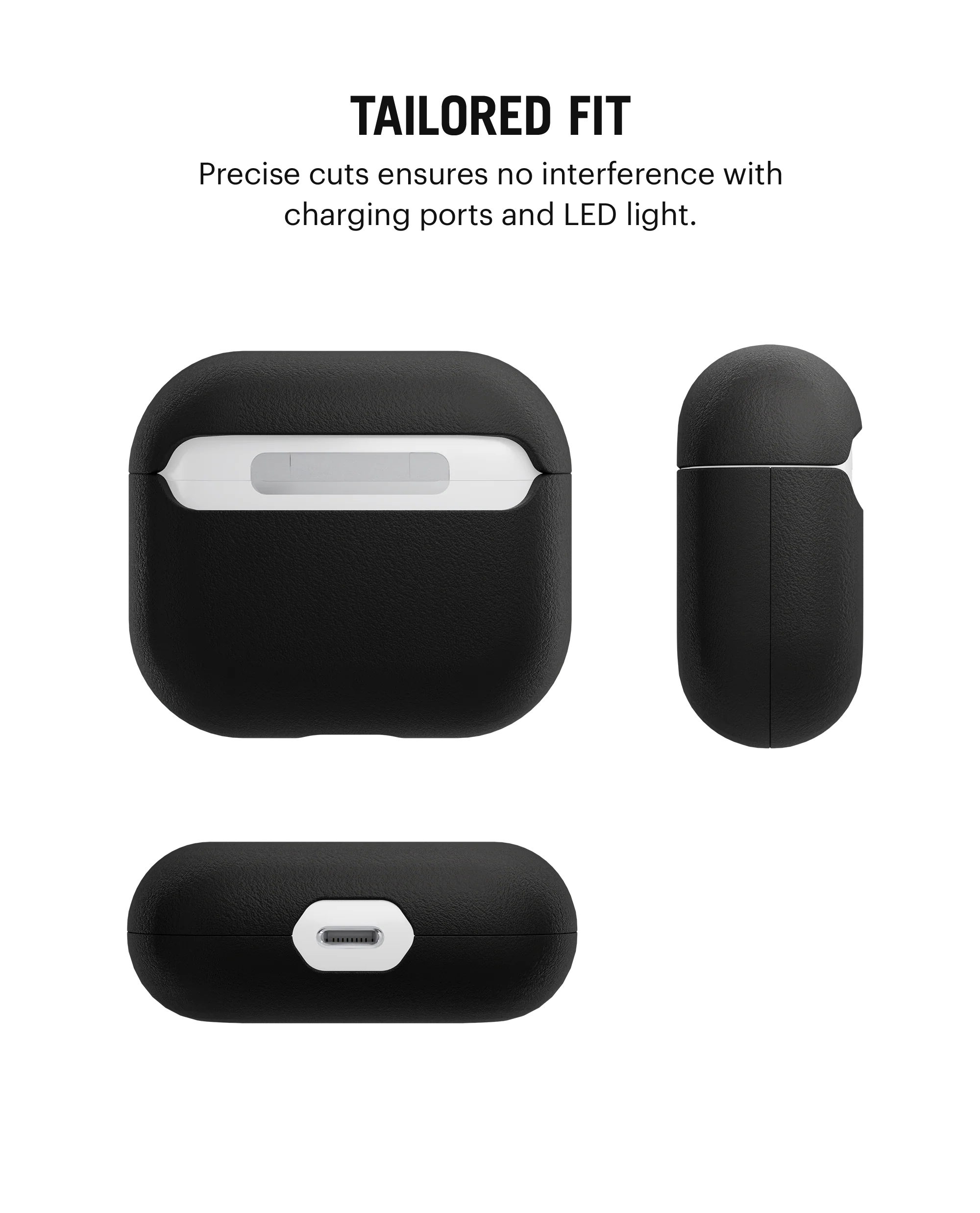 Leatherite AirPods 3 Case Cover - Image 9