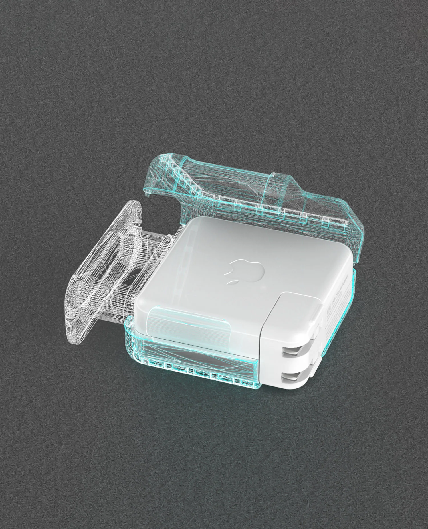Crest MacBook Adapter Case with Cable Winder (60W) - Image 5