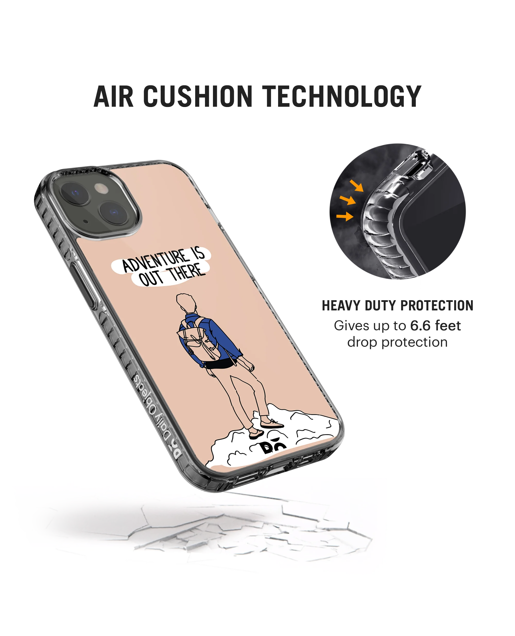 DailyObjects Adventure Out Stride 2.0 Phone Case Cover For iPhone 15 Plus - Image 6