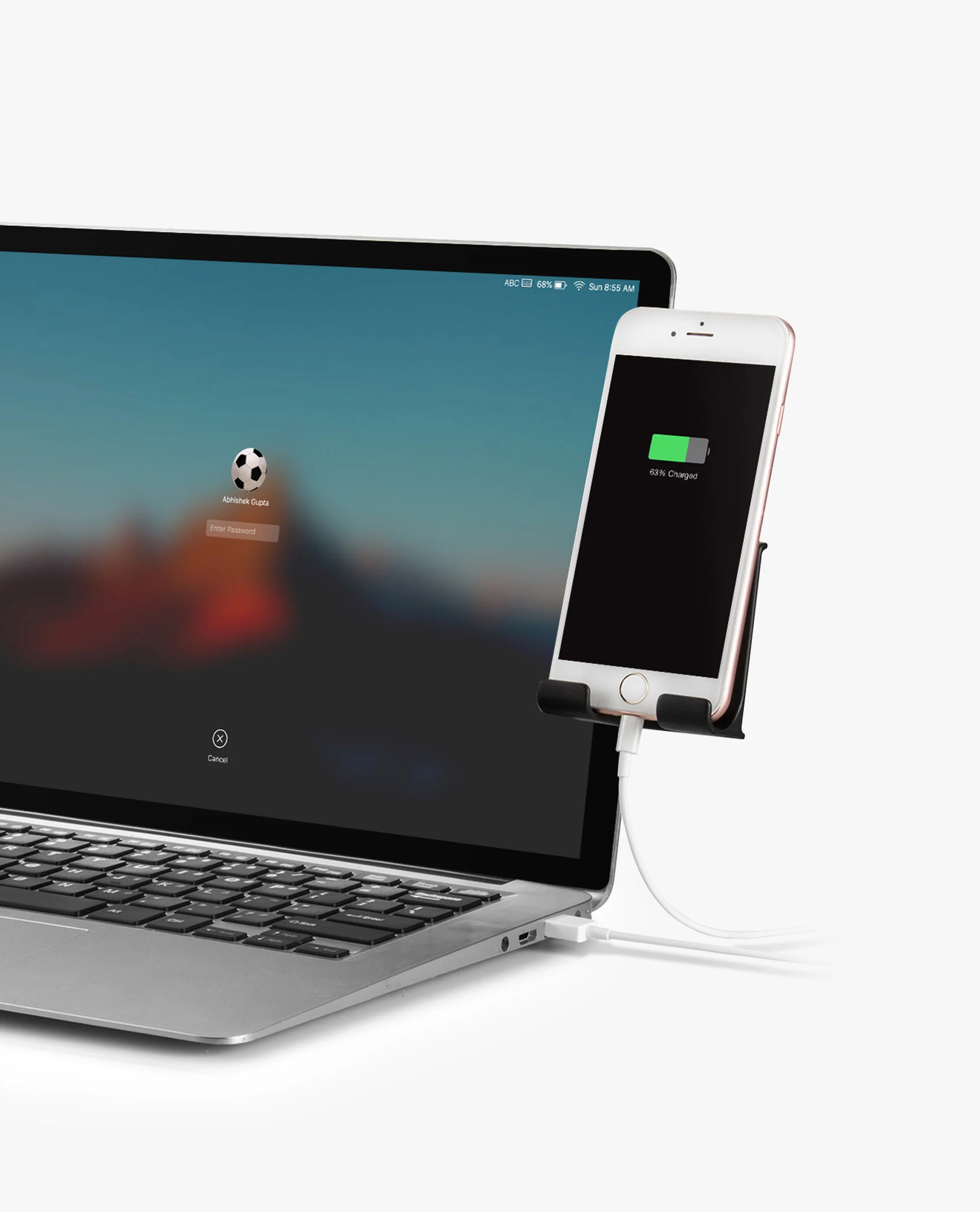 Klamp - Phone Holder For Laptop/Desktop Screen - Image 4