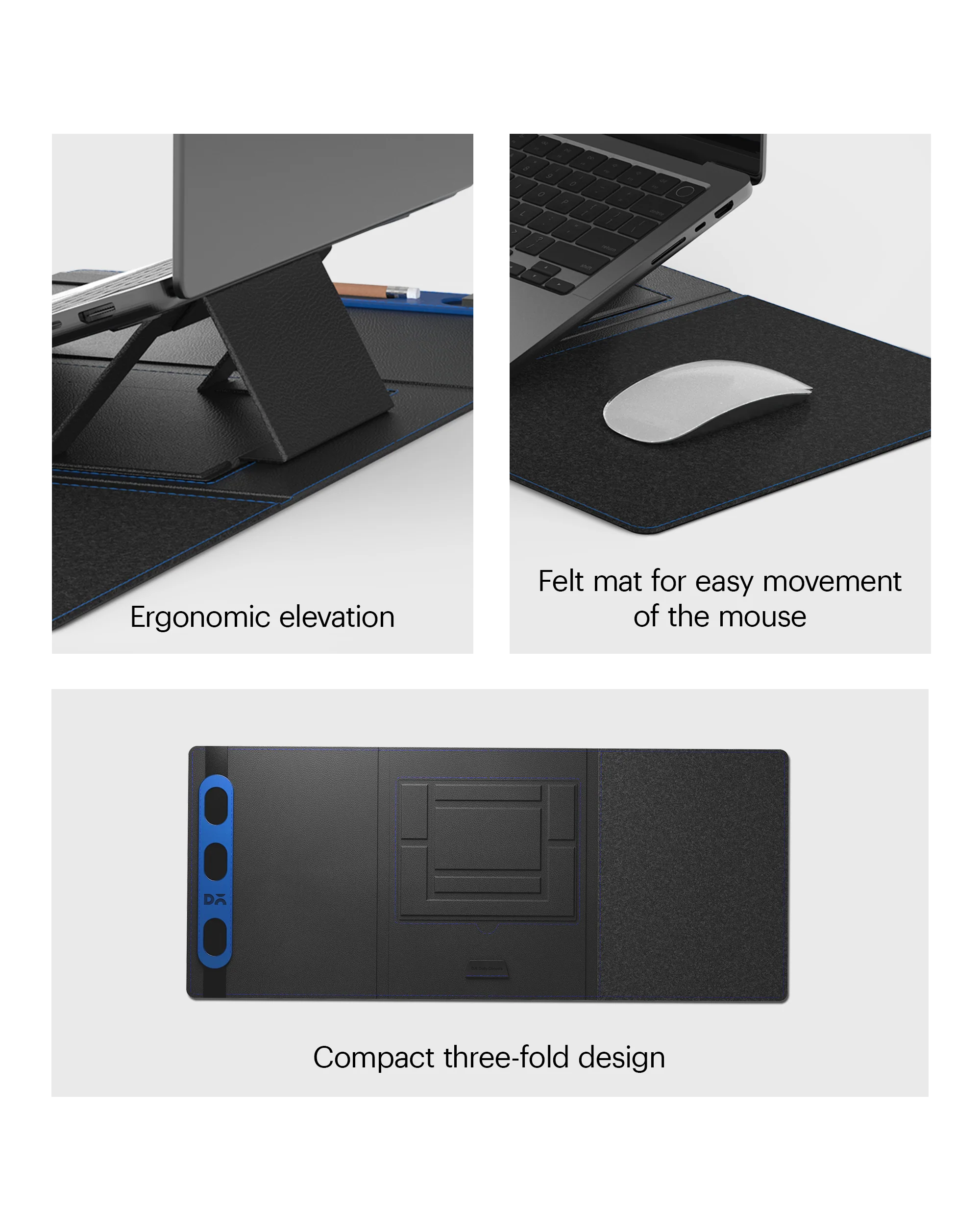 Morph Foldable Deskmat with Laptop Stand - Image 4