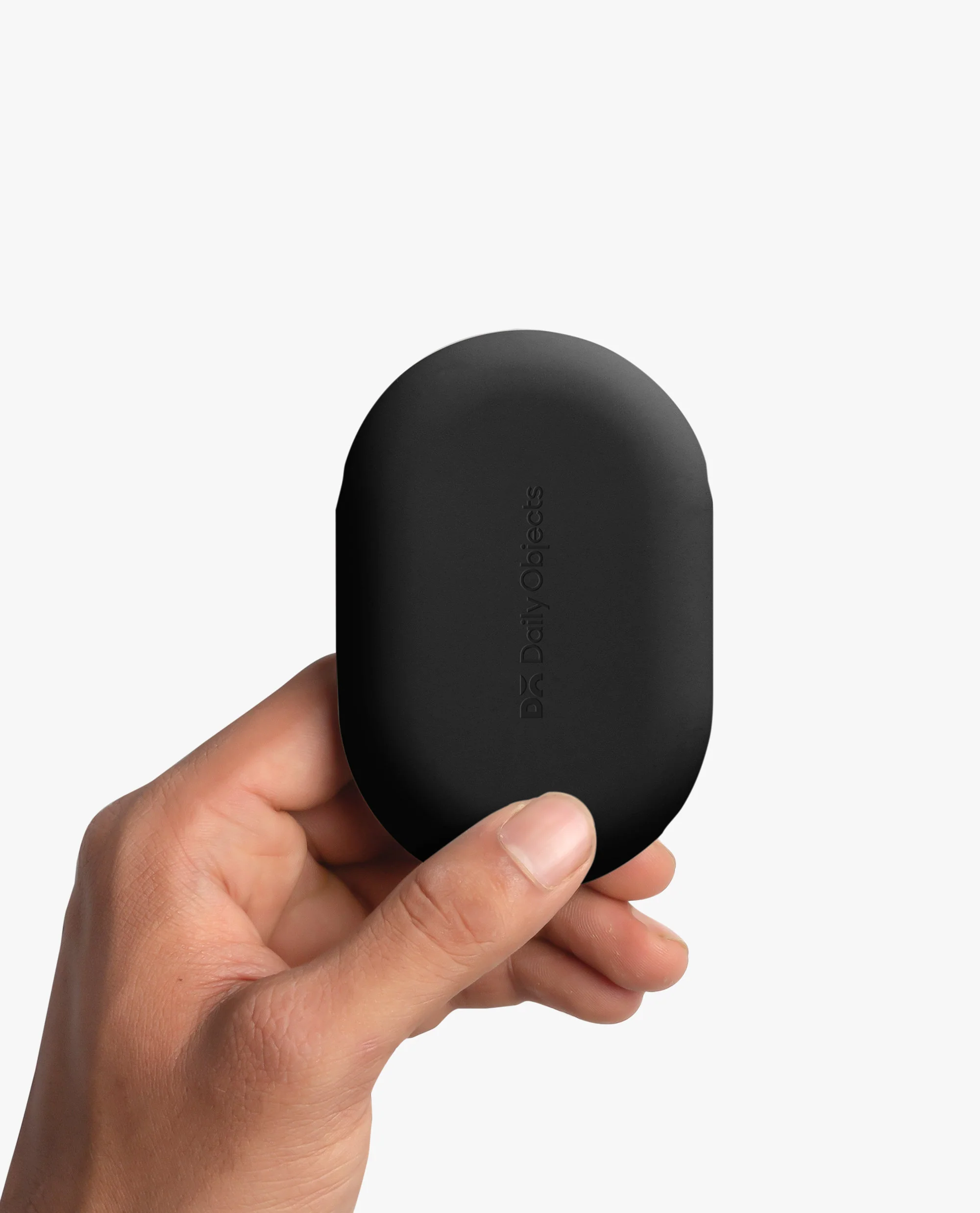 Oblong Earphones & Cable Pouch - (Black) - Image 4