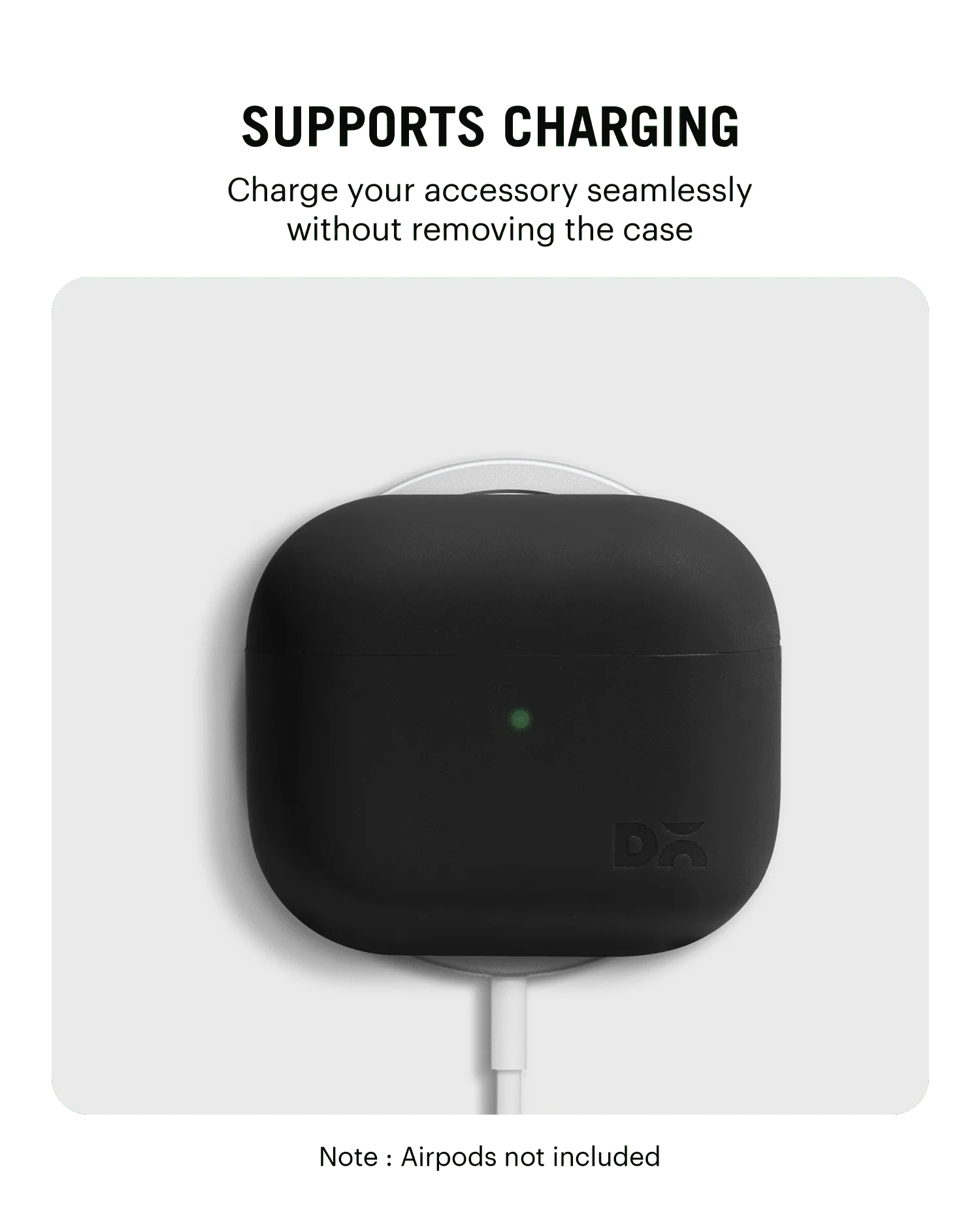 Poncho Airpods 3 Case Cover - (Black) - Image 5