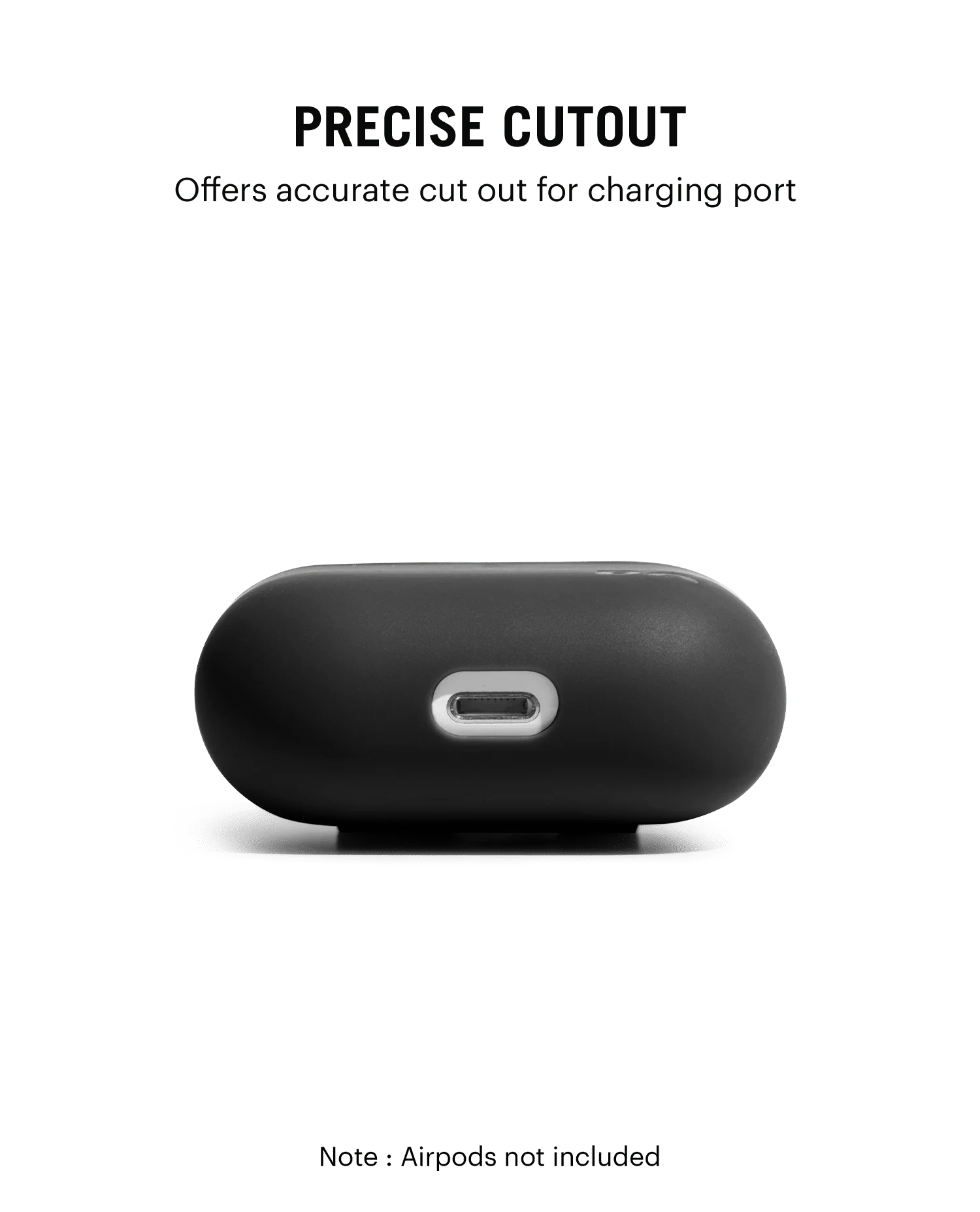 Poncho Airpods 3 Case Cover - (Black) - Image 6