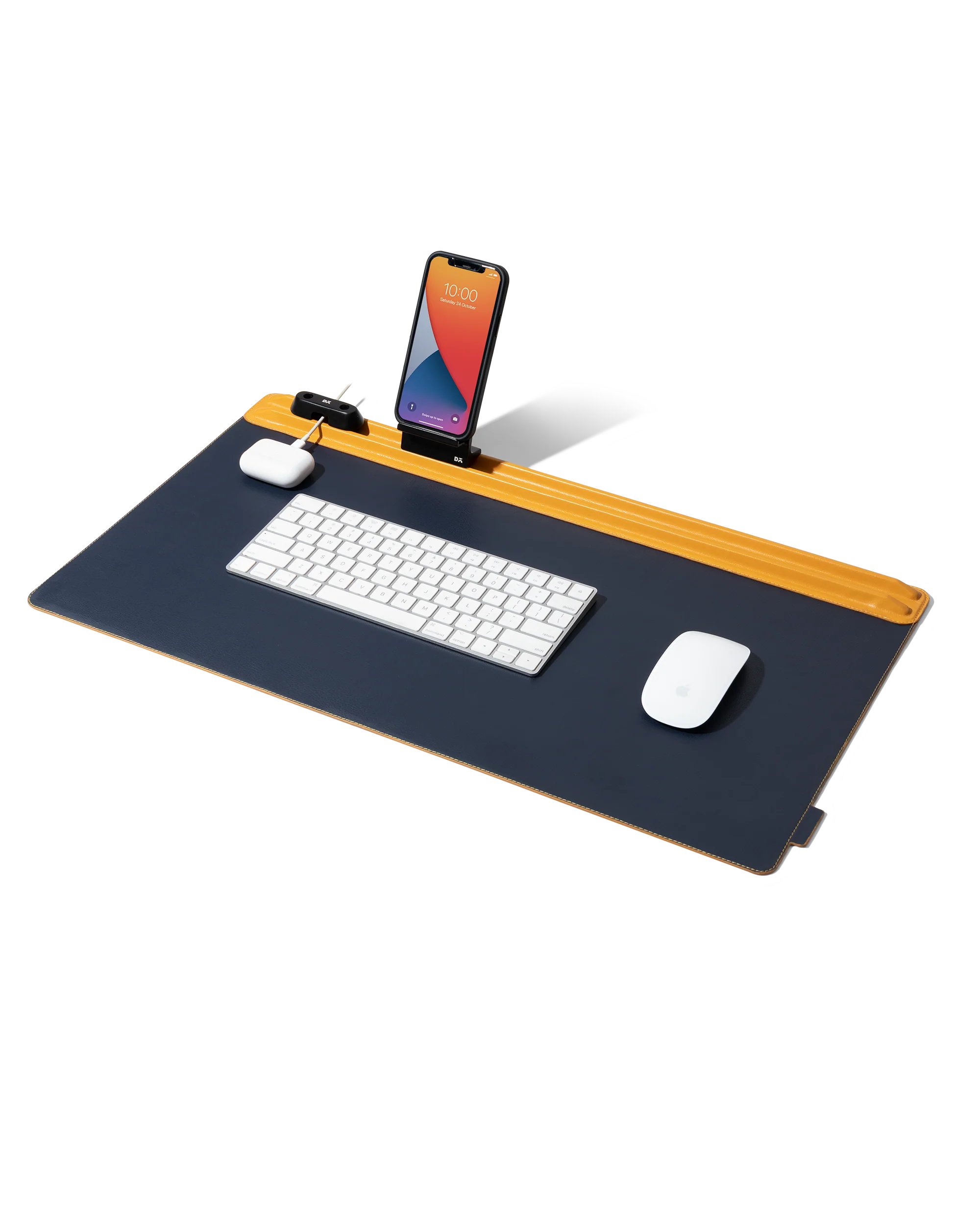 Snap On Organiser Desk Mat with Cable Holder + Phone Mount + Apple Watch Charging Stand - Image 27