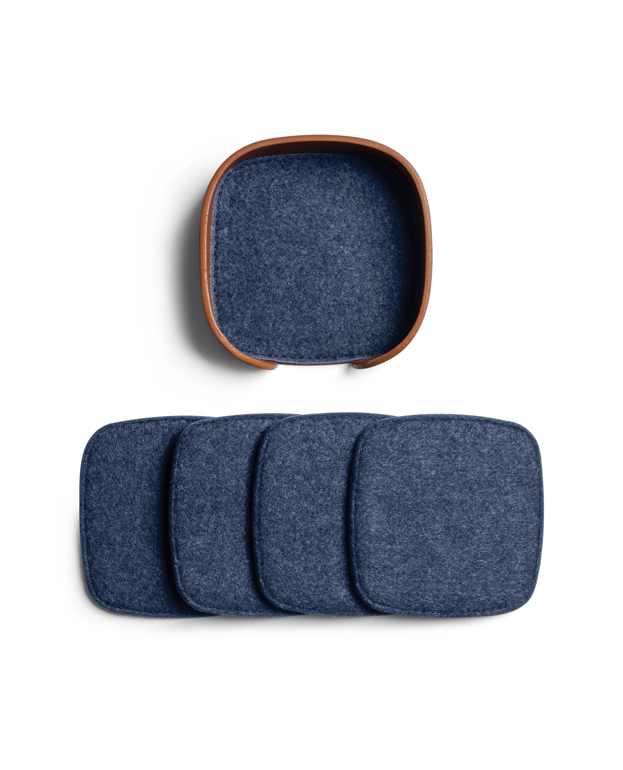Squircle Felt Coaster Set - Image 4