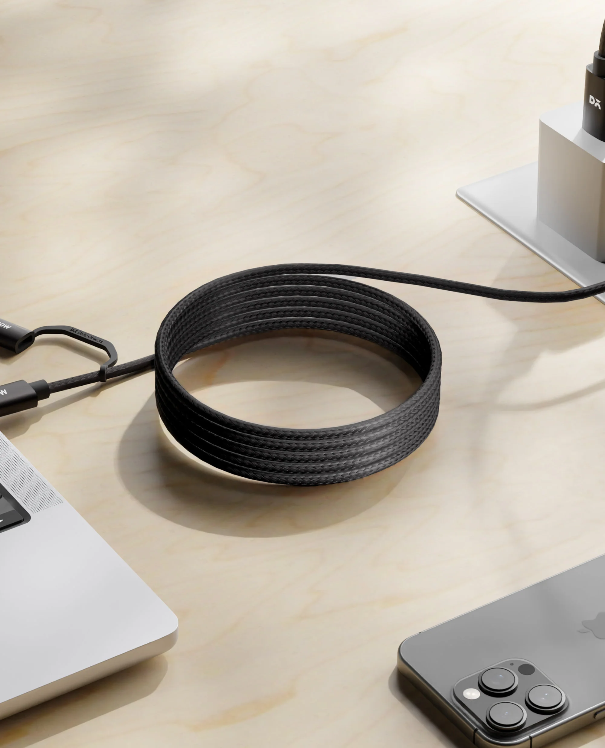DailyObjects SURGE™ Kevlar Core 2-in-1 100W Apple Certified - MFi Charging Cable - Image 12