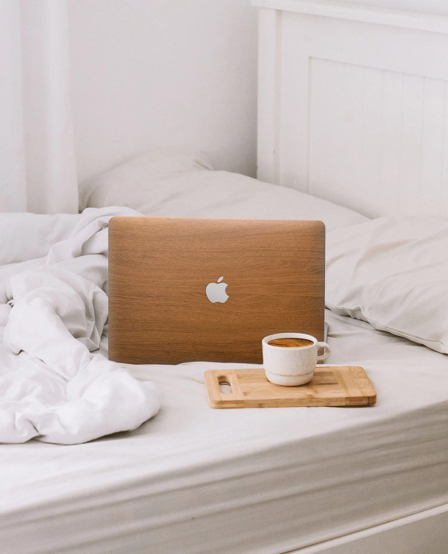 Wood Hardshell Case for Macbook Air 13 2022 - Image 3