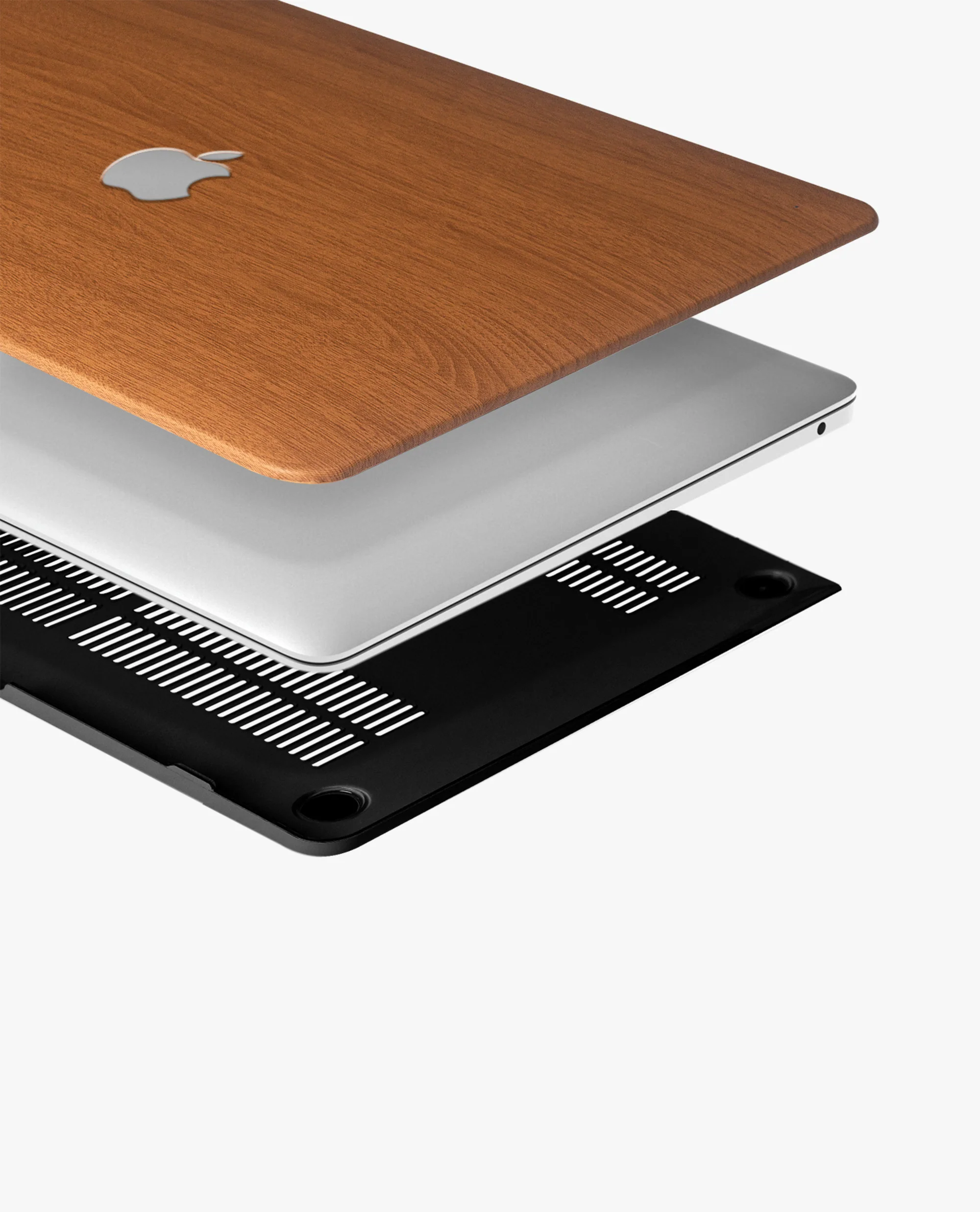 Wood Hardshell Case for Macbook Air 13 2022 - Image 5