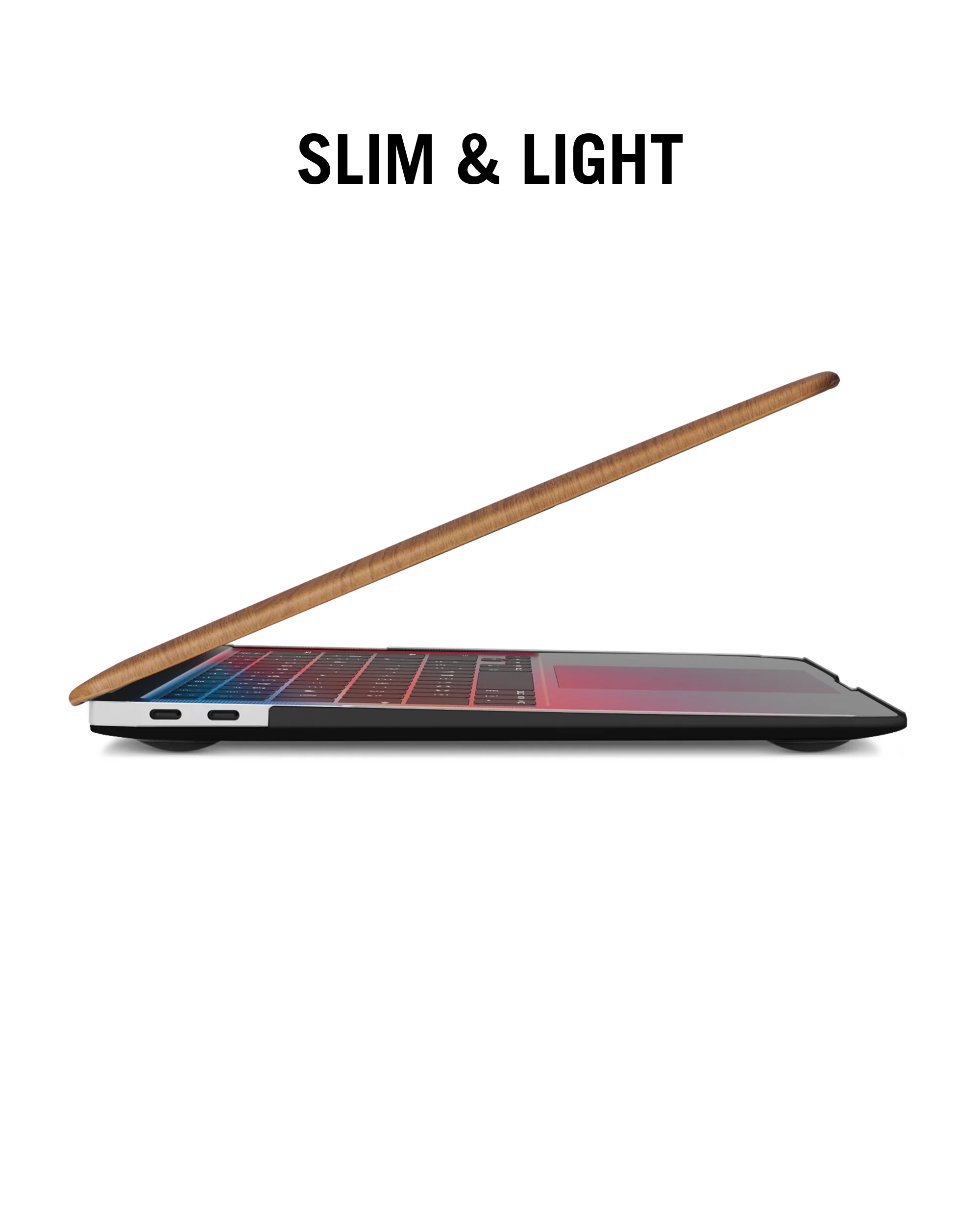 Wood Hardshell Case for Macbook Air 13 2022 - Image 6